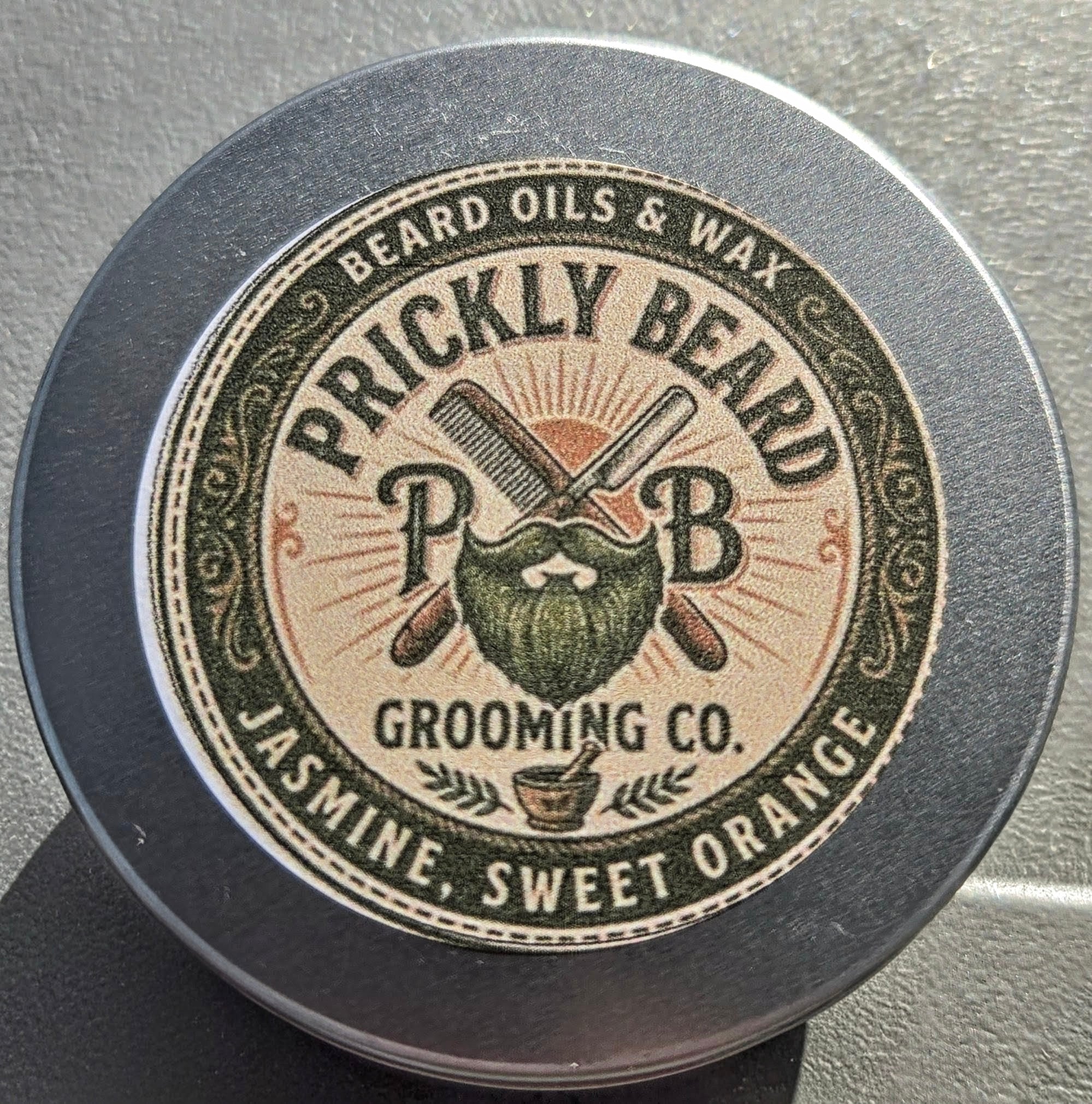 Beard Wax – Jasmine & Sweet Orange
